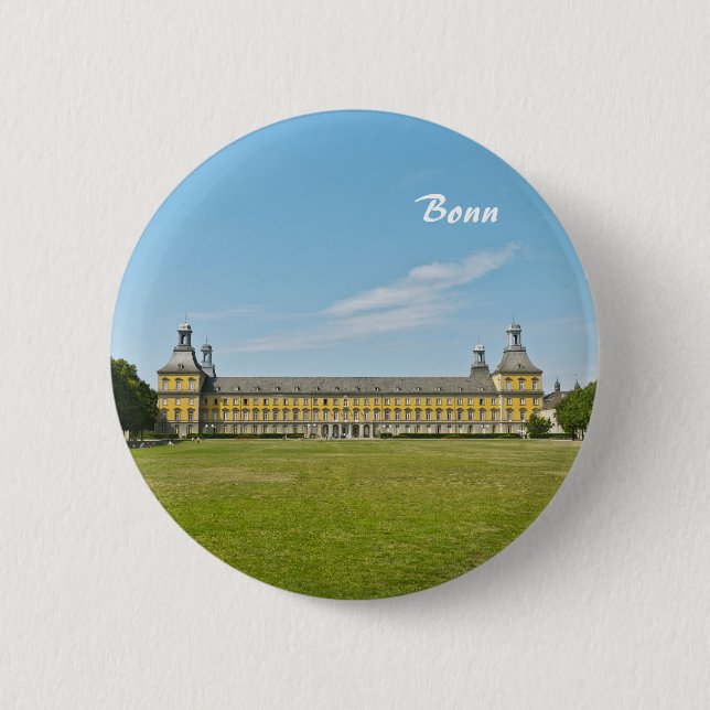 University of Bonn 6 Cm Round Badge (Front)