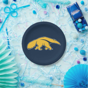 University of California, Irvine Anteater Paper Plate