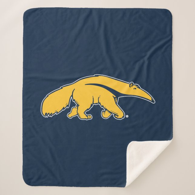 University of California, Irvine Anteater Sherpa Blanket (Front)