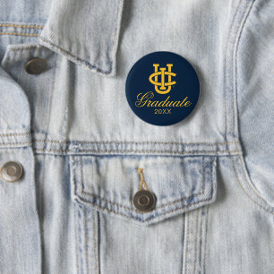 University of California, Irvine Logo 6 Cm Round Badge