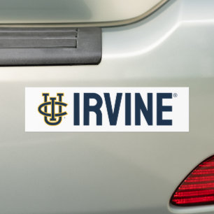 University of California, Irvine Logo Bumper Sticker