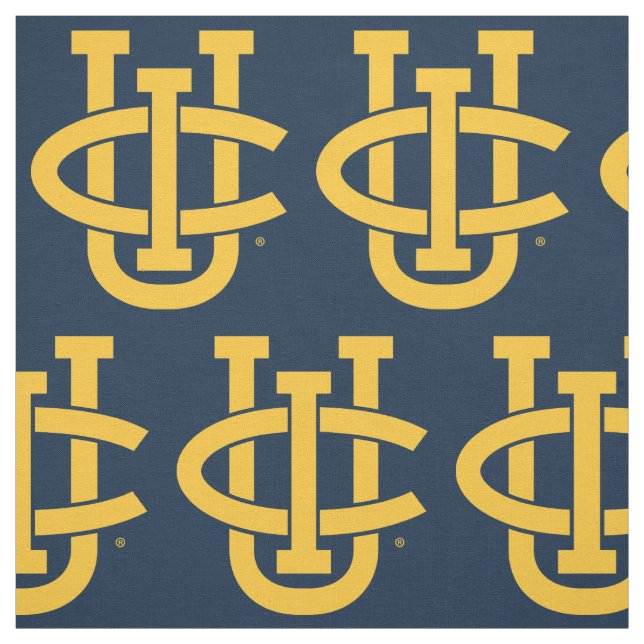 University of California, Irvine Logo Fabric (Swatch)
