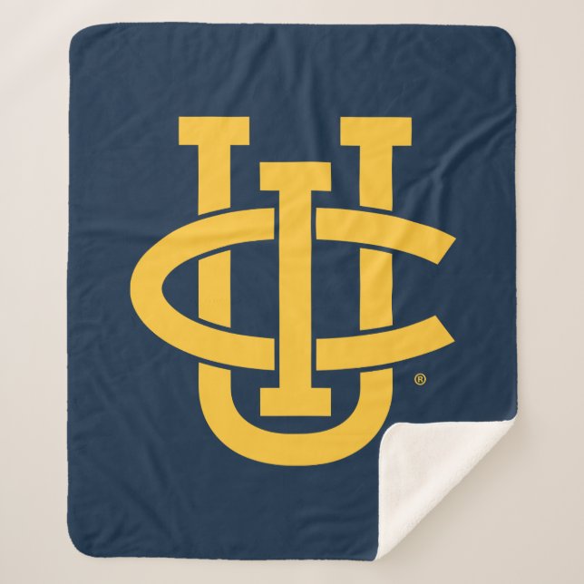 University of California, Irvine Logo Sherpa Blanket (Front)