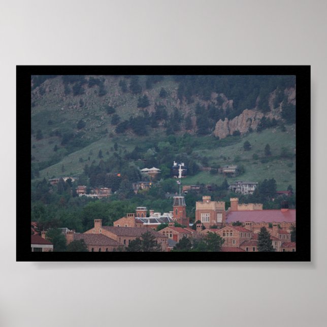 University of Colorado at Boulder Poster (Front)