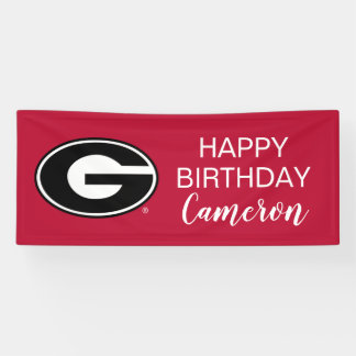 University of Georgia | Birthday Banner