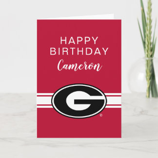 University of Georgia | Birthday Card