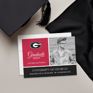 University of Georgia   Graduation Invitation