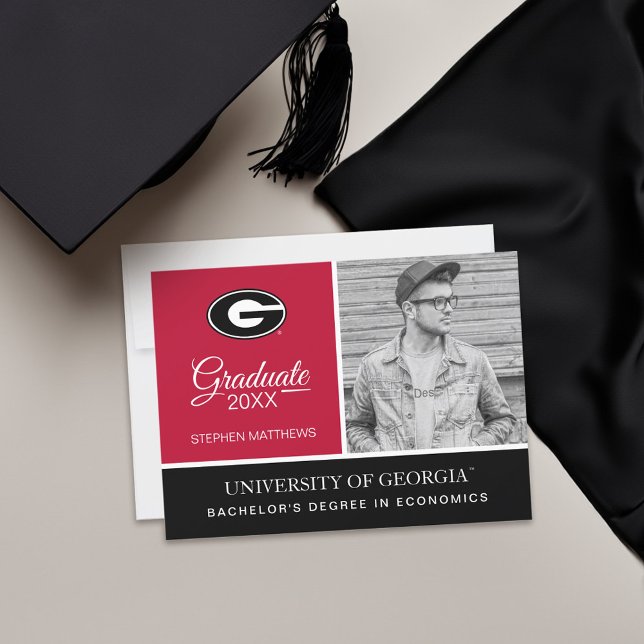 University of Georgia | Graduation Invitation (Invitation on table)