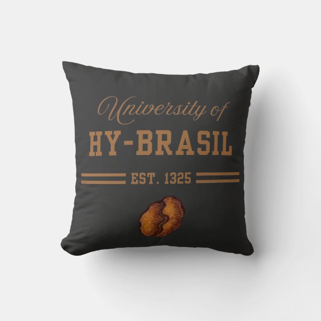 University of Hy-Brasil, Est. 1325 Cushion (Front)