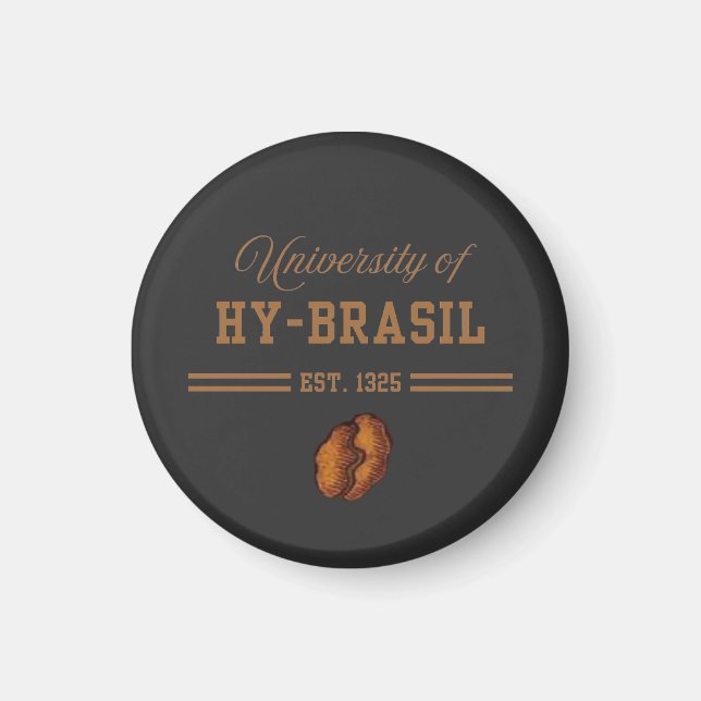 University of Hy-Brasil, Est. 1325 Magnet (Front)