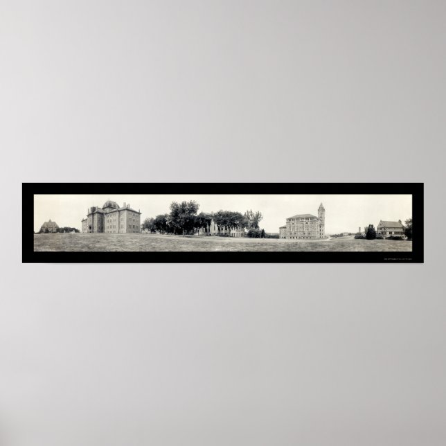 University of Kansas Photo 1913 Poster (Front)