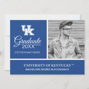 University of Kentucky   Graduation Invitation