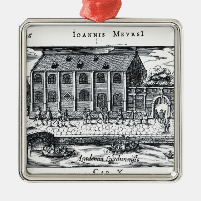 University of Leiden,'A Dutch Athens' Metal Ornament (Front)