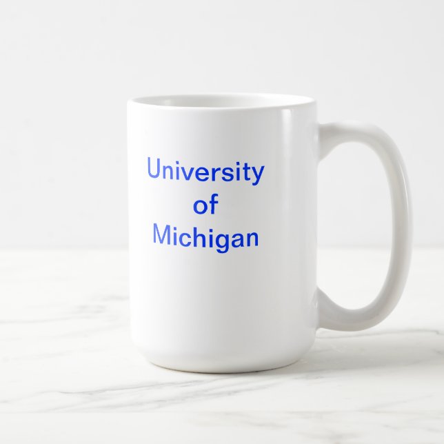 University of Michigan Coffee Mug (Right)