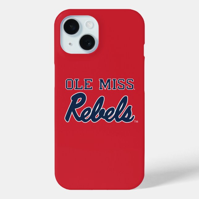 University of Mississippi | Ole Miss Rebels Case-Mate iPhone Case (Back)