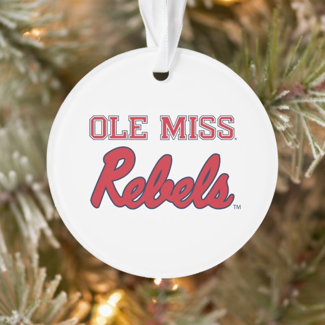 University of Mississippi | Ole Miss Rebels Ornament (Tree)