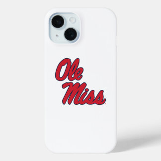University of Mississippi | Ole Miss Script iPhone 15 Case