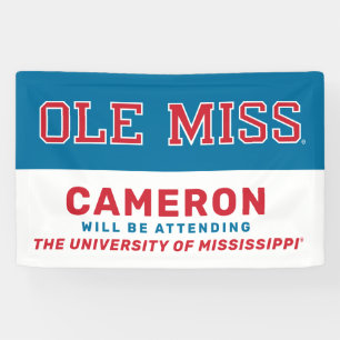 University of Mississippi   Ole Miss Wordmark Banner