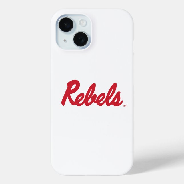 University of Mississippi | Rebels Script Case-Mate iPhone Case (Back)