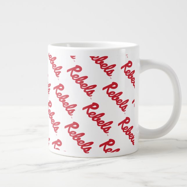 University of Mississippi | Rebels Script Large Coffee Mug (Right)