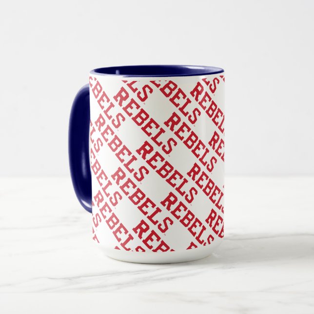 University of Mississippi | Rebels Wordmark Mug (Front Left)