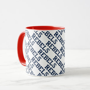 University of Mississippi   Rebels Wordmark Mug