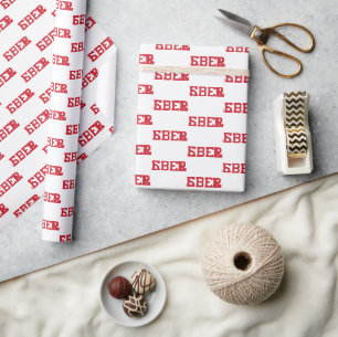 University of Mississippi Rebels Wordmark Wrapping Paper