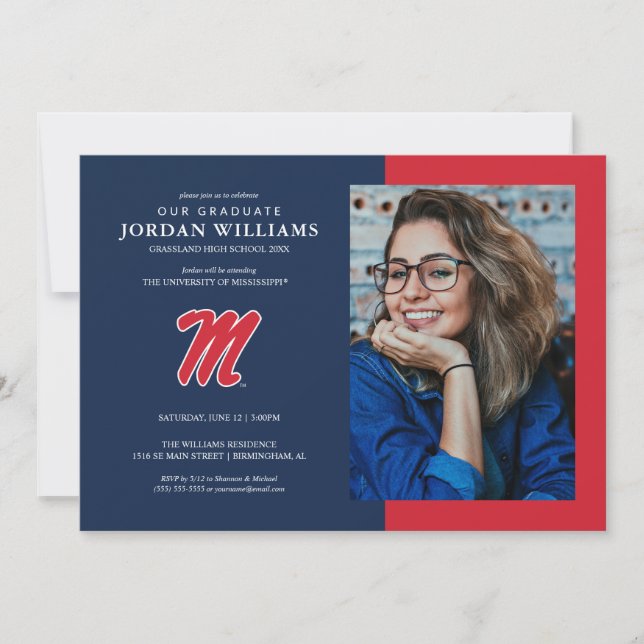 University of Mississippi | Script M Announcement (Front)