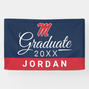 University of Mississippi   Script M Banner