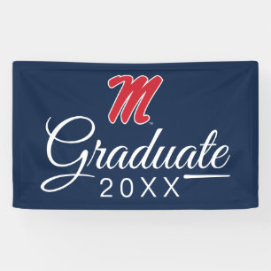 University of Mississippi   Script M Banner