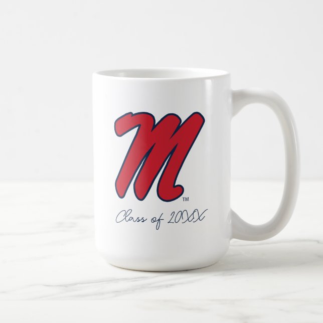 University of Mississippi | Script M Coffee Mug (Right)