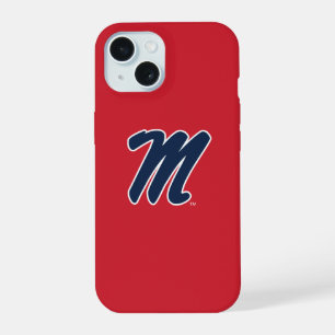 University of Mississippi   Script M iPhone 15 Case