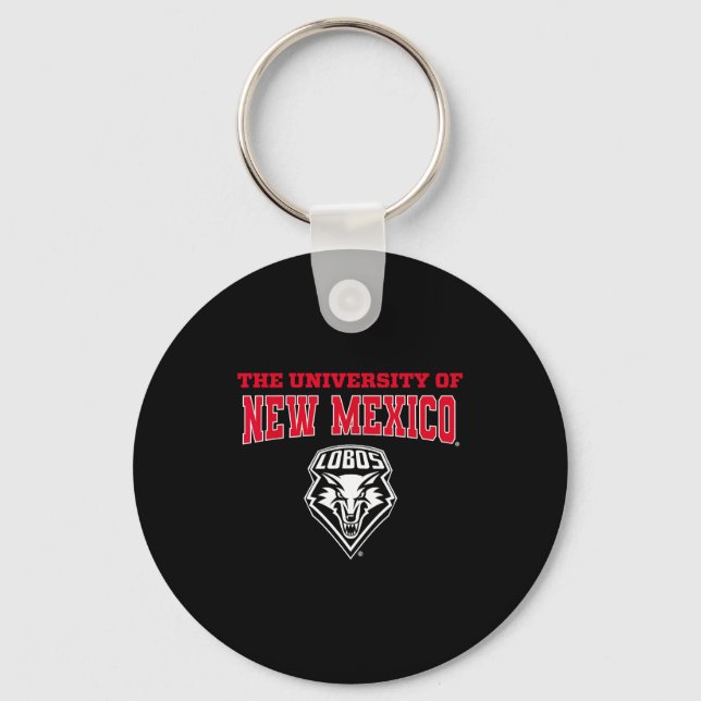University Of New Mexico Unm Lobos Ncaa Unm&#   Key Ring (Front)