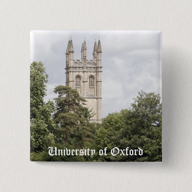 University of Oxford 15 Cm Square Badge (Front)