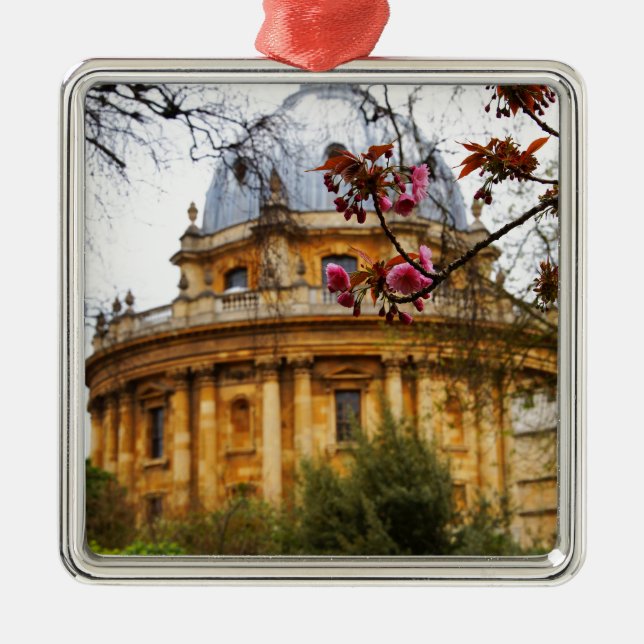 University of Oxford Metal Ornament (Front)