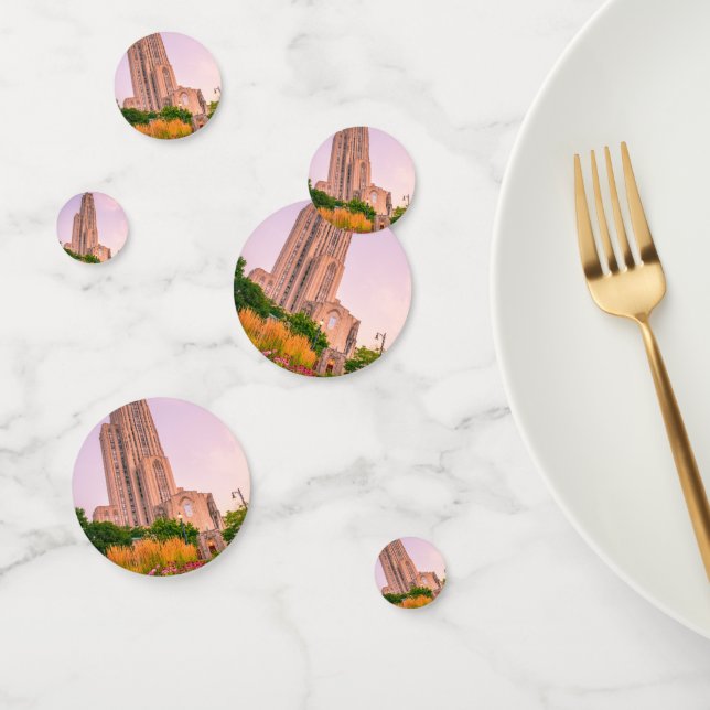 University of Pittsburgh Cathedral of Learning Can Confetti (Group)