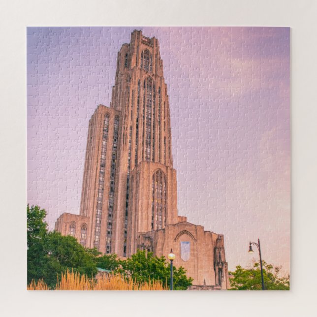 University of Pittsburgh Cathedral of Learning Can Jigsaw Puzzle (Vertical)