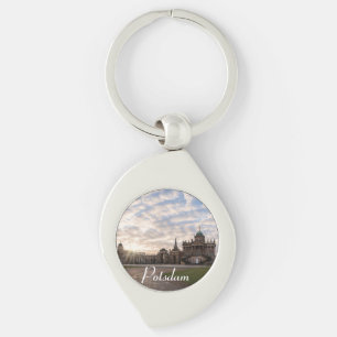 University of Potsdam at sunset in Germany Key Ring