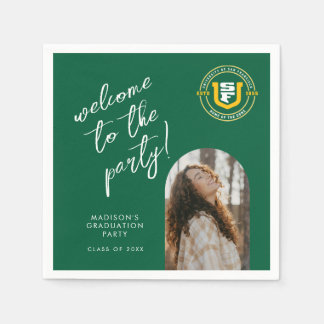 University of San Francisco Graduation Napkin