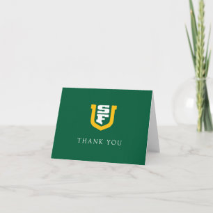 University of San Francisco Graduation Thank You Card
