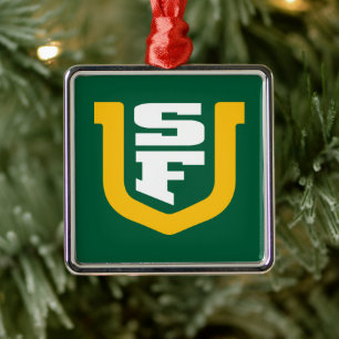 University of San Francisco Holiday Metal Ornament