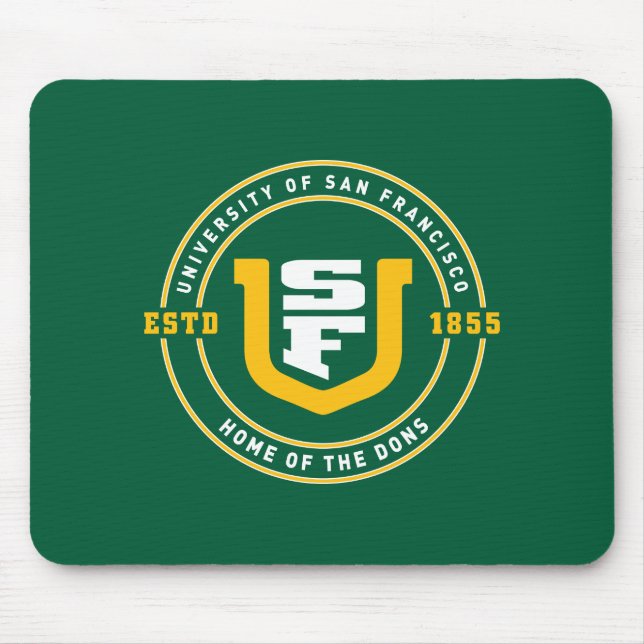 University of San Francisco Mouse Pad (Front)
