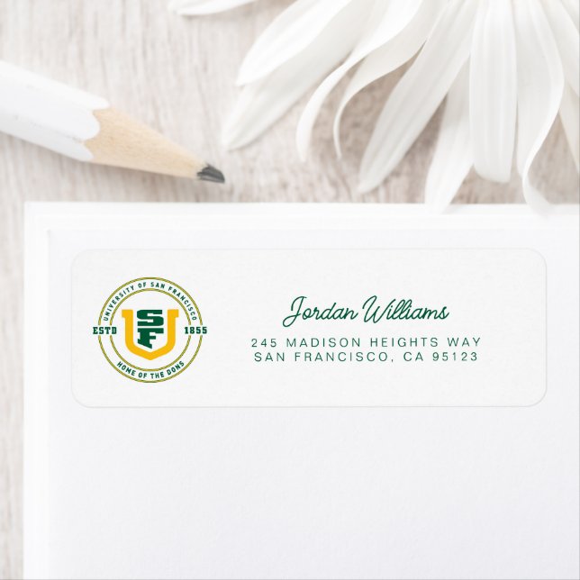 University of San Francisco Return Address Label (Insitu)