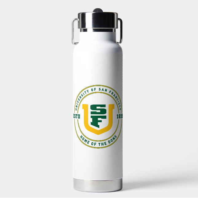 University of San Francisco Water Bottle (Front)