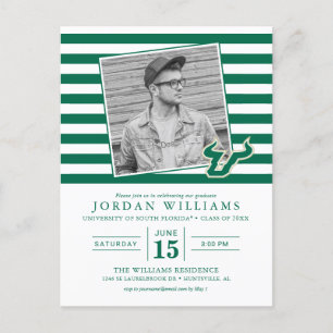 University of South Florida Graduate Announcement Postcard
