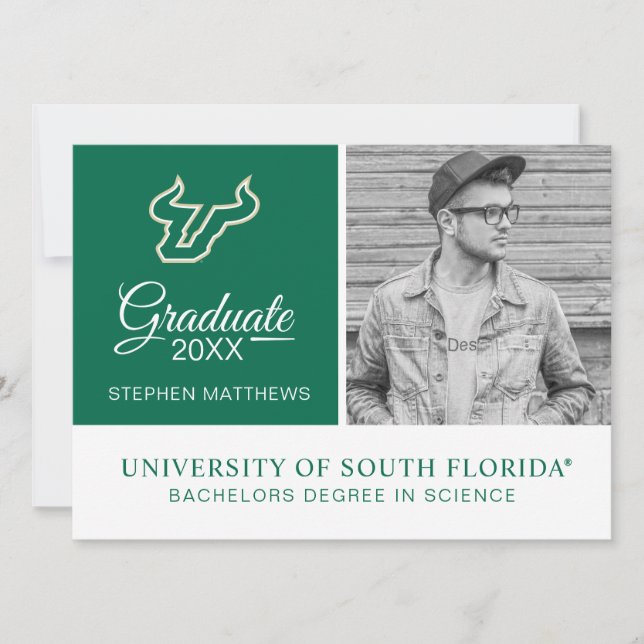 University of South Florida Graduate Invitation (Front)