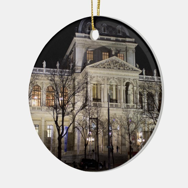 University Of Vienna Austria Ceramic Tree Decoration (Left)