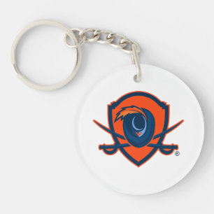 University of Virginia   Cavalier Shield Key Ring