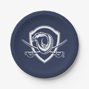 University of Virginia Cavalier Shield Paper Plate