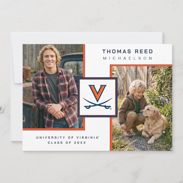 University of Virginia Graduation Invitation (Front)